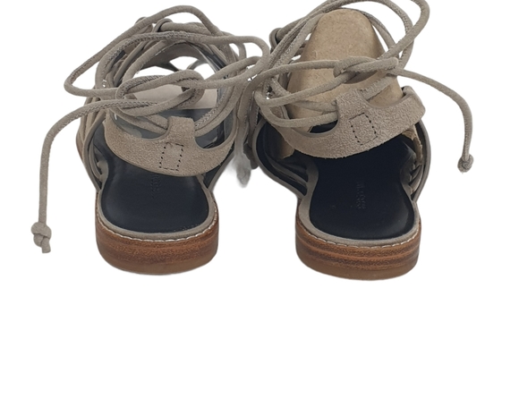 Rebecca Minkoff Evonne Suede Strappy Flat Sandal - Picture 9 of 9